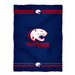 South Alabama Jaguars Vive La Fete Day Soft Premium Fleece Blue Throw Blanket 40 x 58" Mascot and Stripes"