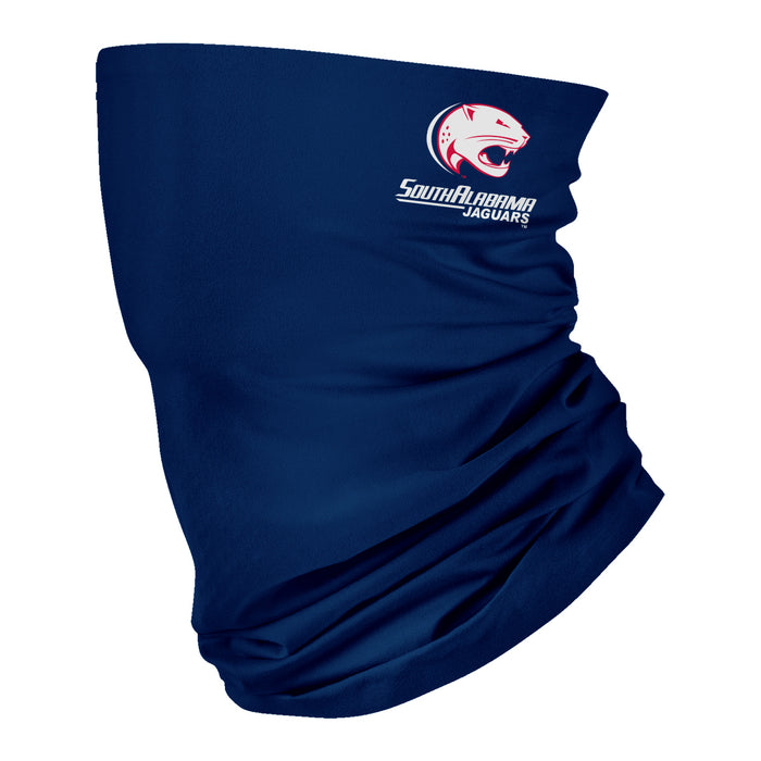 South Alabama Jaguars Neck Gaiter Solid Navy - Vive La Fête - Online Apparel Store