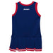 South Alabama Jaguars Vive La Fete Game Day Blue Sleeveless Cheerleader Dress - Vive La Fête - Online Apparel Store