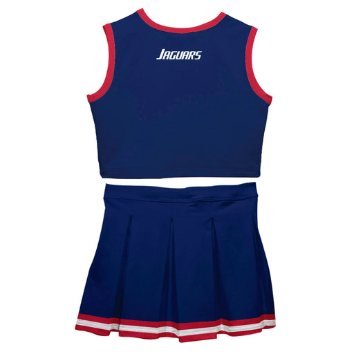 South Alabama Jaguars Vive La Fete Game Day Blue Sleeveless Cheerleader Set - Vive La Fête - Online Apparel Store