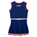 South Alabama Jaguars Vive La Fete Game Day Blue Sleeveless Cheerleader Set - Vive La Fête - Online Apparel Store