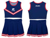 South Alabama Jaguars Vive La Fete Game Day Blue Sleeveless Cheerleader Set - Vive La Fête - Online Apparel Store