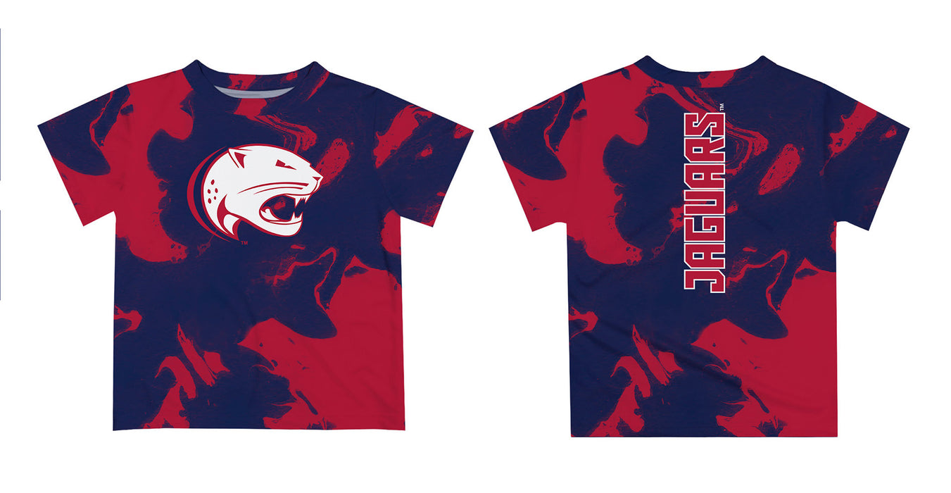 South Alabama Jaguars Vive La Fete Marble Boys Game Day Blue Short Sleeve Tee - Vive La Fête - Online Apparel Store