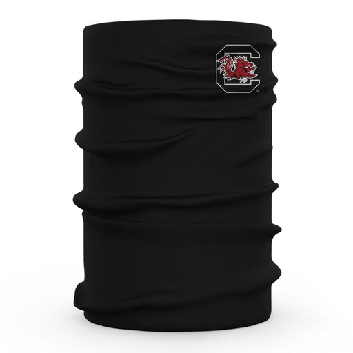 South Carolina Gamecocks Vive La Fete Black Game Day Collegiate Logo Face Cover Soft  Four Way Stretch Neck Gaiter - Vive La Fête - Online Apparel Store