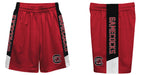 South Carolina Gamecocks Vive La Fete Game Day Garnet Stripes Boys Solid Black Athletic Mesh Short - Vive La Fête - Online Apparel Store