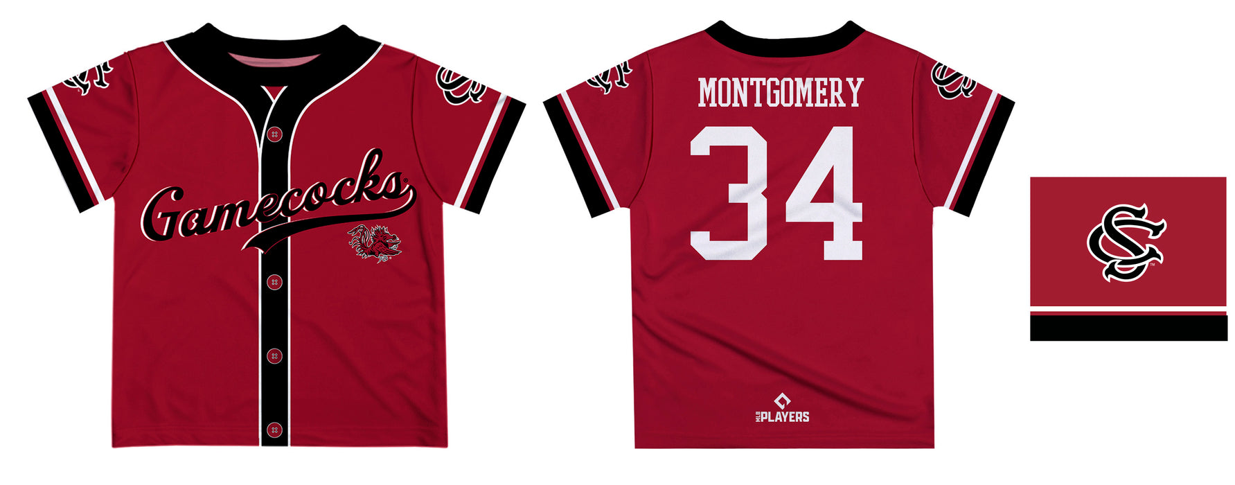 MLB Players Association South Carolina Gamecocks MLBPA Officially Licensed by Vive La Fete T-Shirt - Vive La Fête - Online Apparel Store