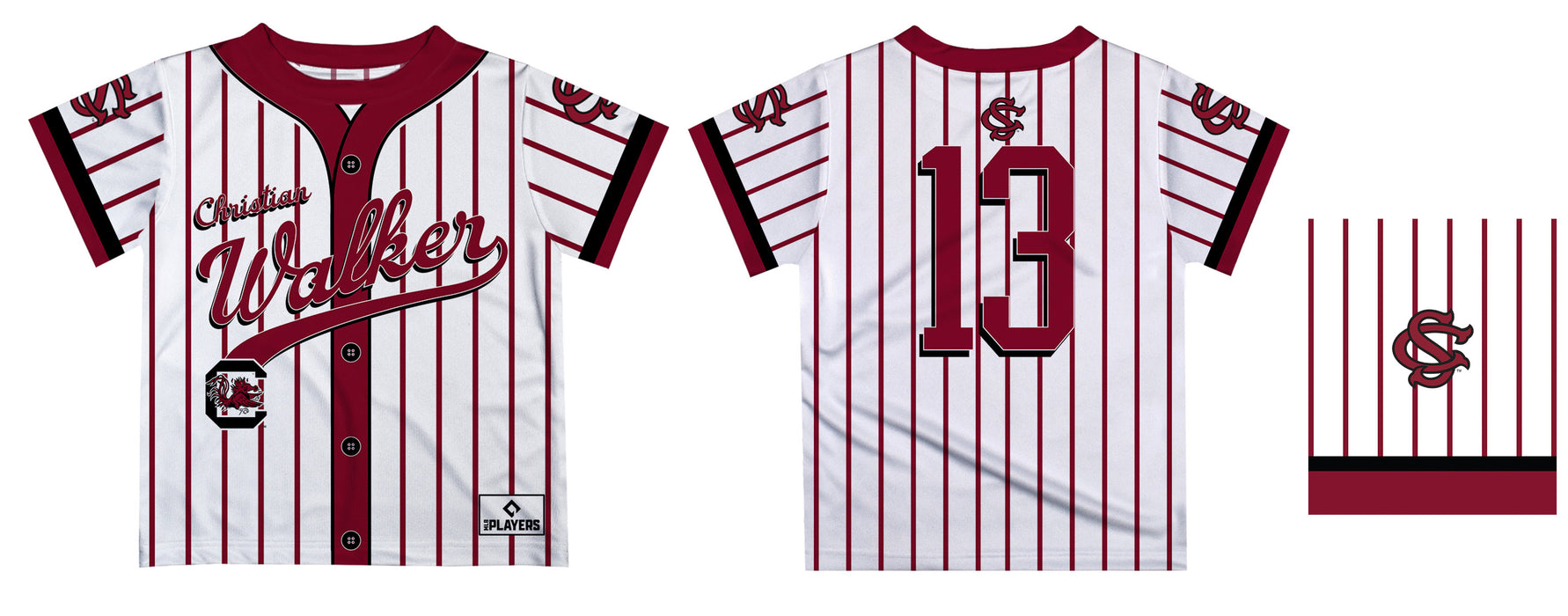 MLB Players Association South Carolina Gamecocks MLBPA Officially Licensed by Vive La Fete T-Shirt - Vive La Fête - Online Apparel Store