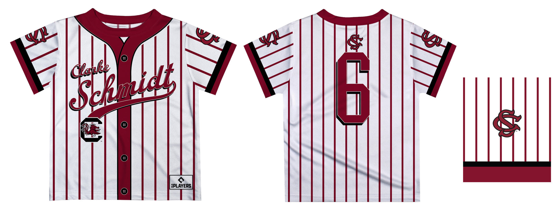 MLB Players Association South Carolina Gamecocks MLBPA Officially Licensed by Vive La Fete T-Shirt - Vive La Fête - Online Apparel Store