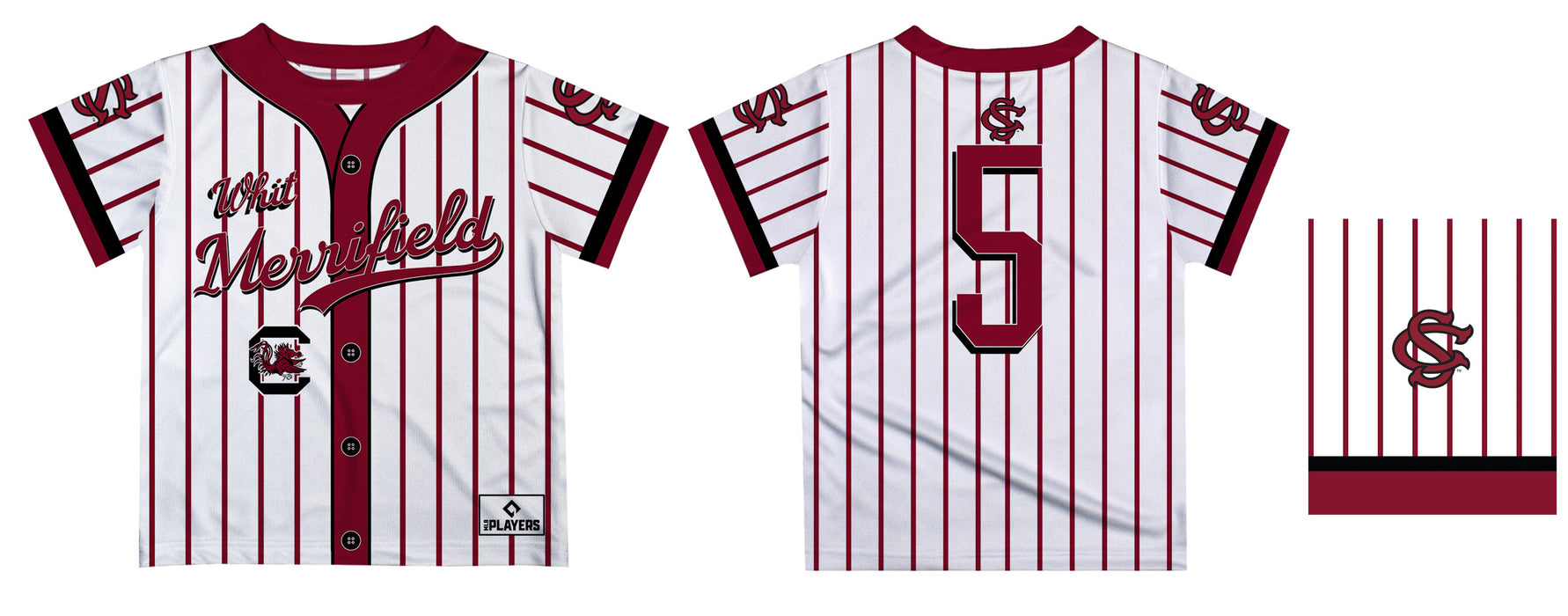 MLB Players Association South Carolina Gamecocks MLBPA Officially Licensed by Vive La Fete T-Shirt - Vive La Fête - Online Apparel Store