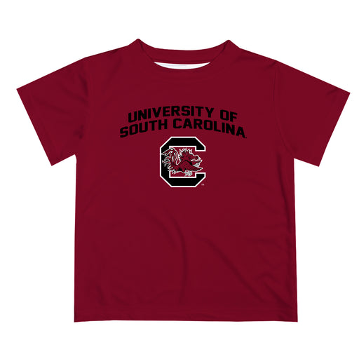 South Carolina Gamecocks Vive La Fete Boys Game Day V2 Garnet Short Sleeve Tee Shirt