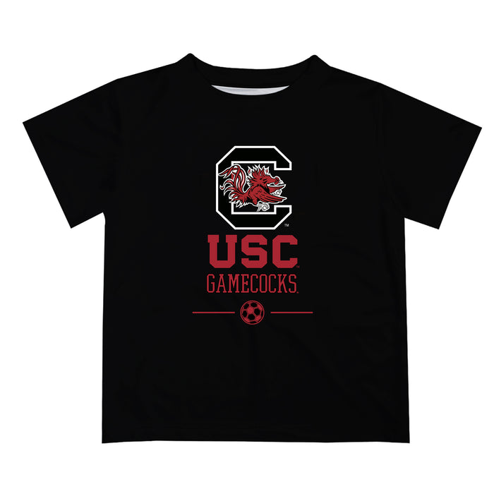 South Carolina Gamecocks Vive La Fete Soccer V1 Garnet Short Sleeve Tee Shirt - Vive La Fête - Online Apparel Store