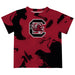 South Carolina Gamecocks Vive La Fete Marble Boys Game Day Garnet Short Sleeve Tee