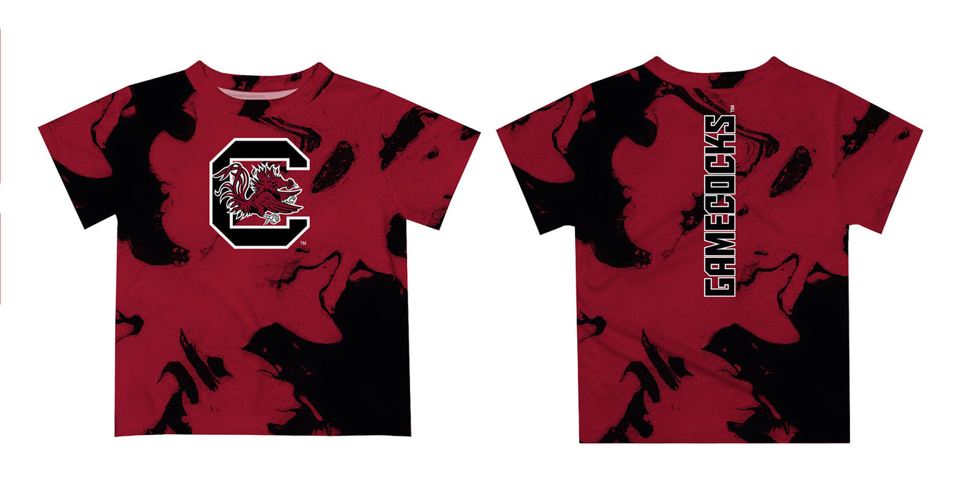South Carolina Gamecocks Vive La Fete Marble Boys Game Day Garnet Short Sleeve Tee - Vive La Fête - Online Apparel Store