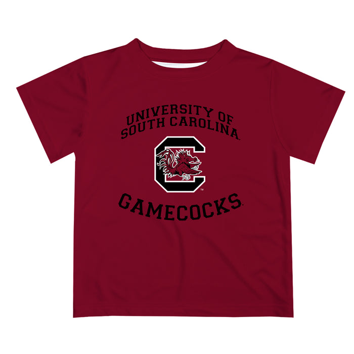 South Carolina Gamecocks Vive La Fete Boys Game Day V1 Garnet Short Sleeve Tee Shirt