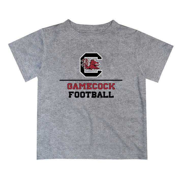 South Carolina Gamecocks Vive La Fete Football V1 Garnet Short Sleeve Tee Shirt - Vive La Fête - Online Apparel Store