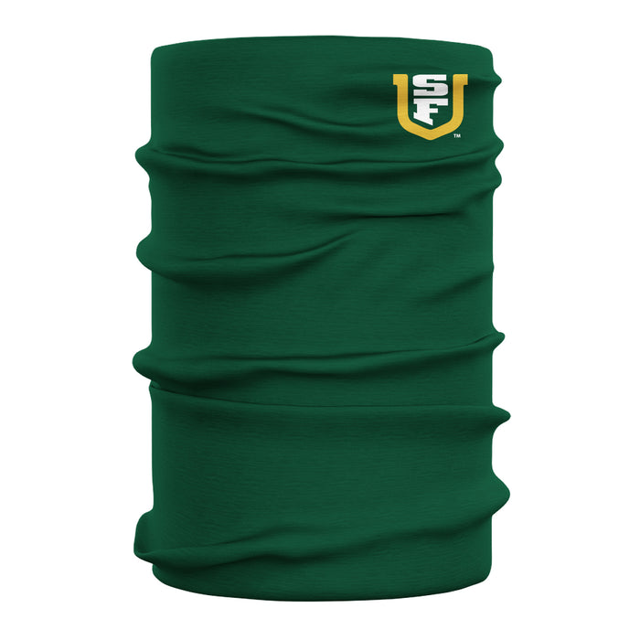 San Francisco Dons USF Vive La Fete Green Game Day Collegiate Logo Face Cover Soft  Four Way Stretch Neck Gaiter - Vive La Fête - Online Apparel Store
