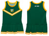 University of San Francisco Dons USF Vive La Fete Game Day Green Sleeveless Cheerleader Dress - Vive La Fête - Online Apparel Store