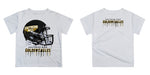 Southern Miss Golden Eagles Original Dripping Football White T-Shirt by Vive La Fete - Vive La Fête - Online Apparel Store