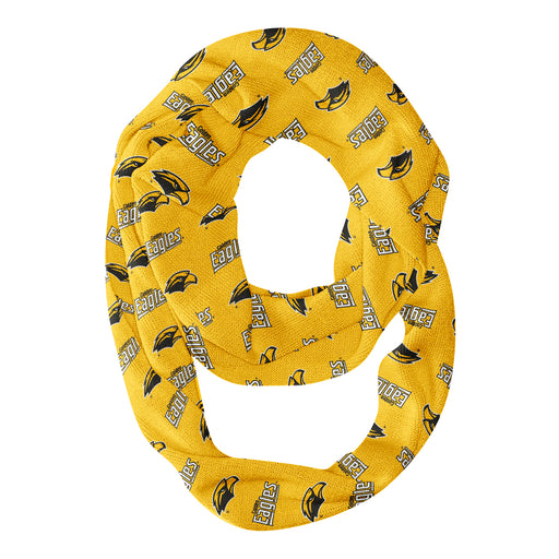 Southern Mississippi Print Gold Infinity Scarf - Vive La Fête - Online Apparel Store