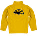 Southern Miss Golden Eagles Vive La Fete Game Day Solid Black Quarter Zip Pullover Sleeves - Vive La Fête - Online Apparel Store