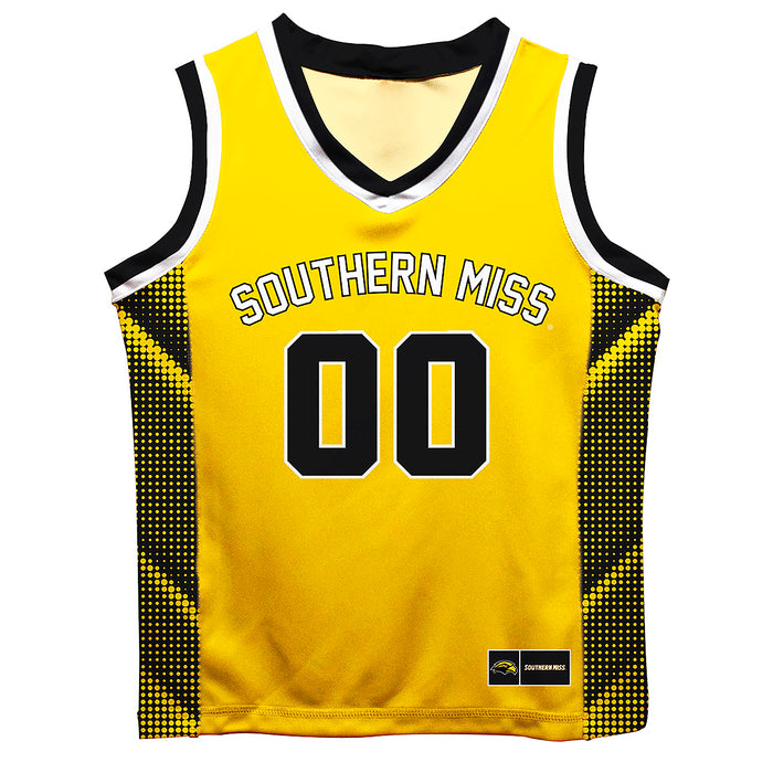 Southern Miss Golden Eagles Vive La Fete Game Day Gold Boys Fashion Basketball Top