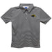 Southern Miss Golden Eagles Embroidered Black Stripes Short Sleeve Polo Box Shirt
