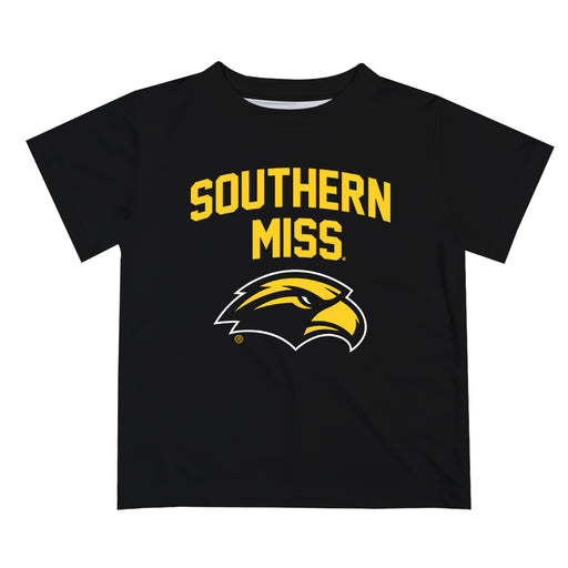 Southern Miss Golden Eagles Vive La Fete Boys Game Day V2 Black Short Sleeve Tee Shirt
