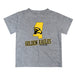 Southern Miss Golden Eagles Vive La Fete State Map Heather Gray Short Sleeve Tee Shirt