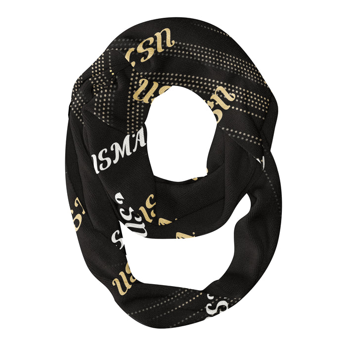 US Military ARMY Cadets Vive La Fete Repeat Logo Game Day Collegiate Women Light Weight Ultra Soft Infinity Scarf - Vive La Fête - Online Apparel Store