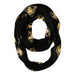 United States Military Academy All Over Logo Black Infinity Scarf - Vive La Fête - Online Apparel Store