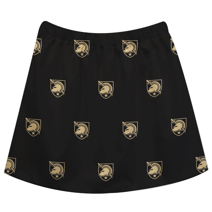 United States Military Academy Repeat Logo Black Skirt - Vive La Fête - Online Apparel Store