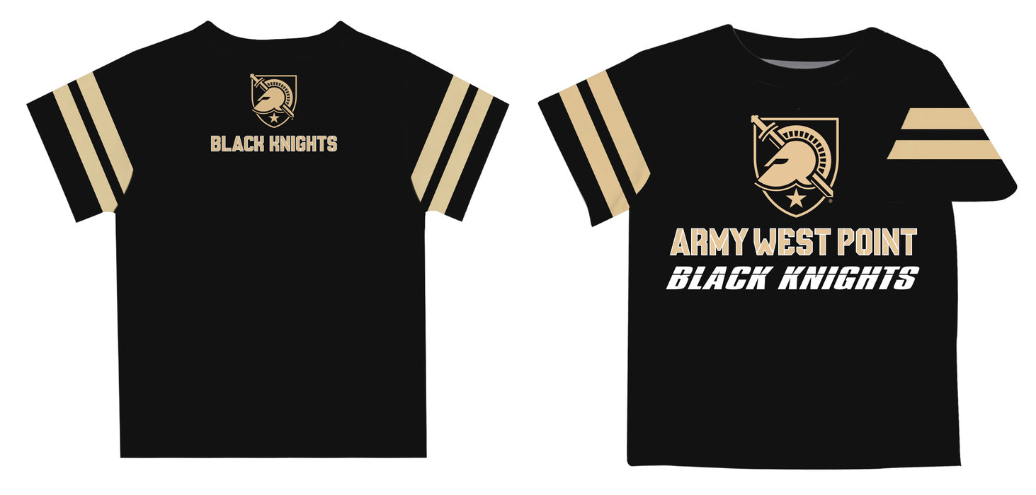 United States Military Academy Stripe Black Boys Tee Shirt - Vive La Fête - Online Apparel Store