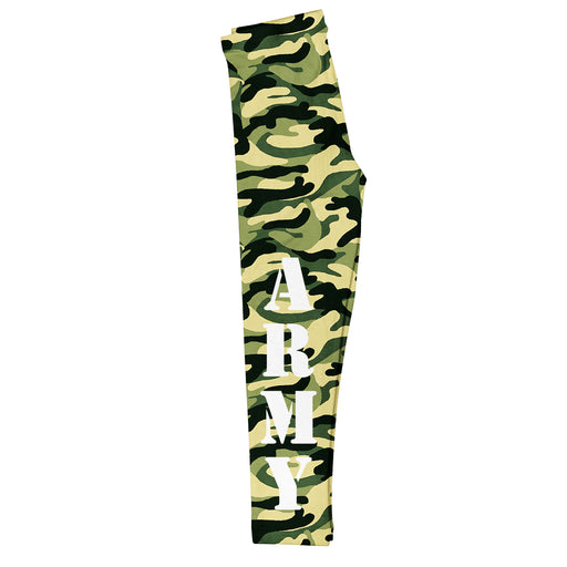 Army Print Camo Green Leggings - Vive La Fête - Online Apparel Store