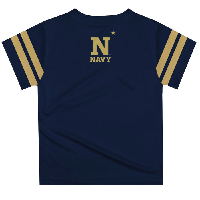 United State Naval Academy Stripe Navy Blue Boys T-Shirt