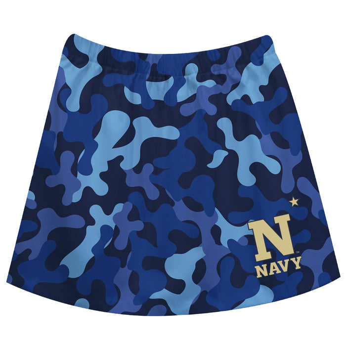 United States Naval Academy Camouflage Navy Blue Skirt - Vive La Fête - Online Apparel Store