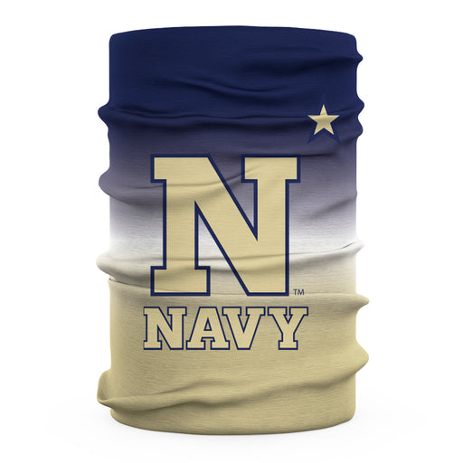 US Naval Academy Neck Gaiter Degrade Navy and Gold - Vive La Fête - Online Apparel Store