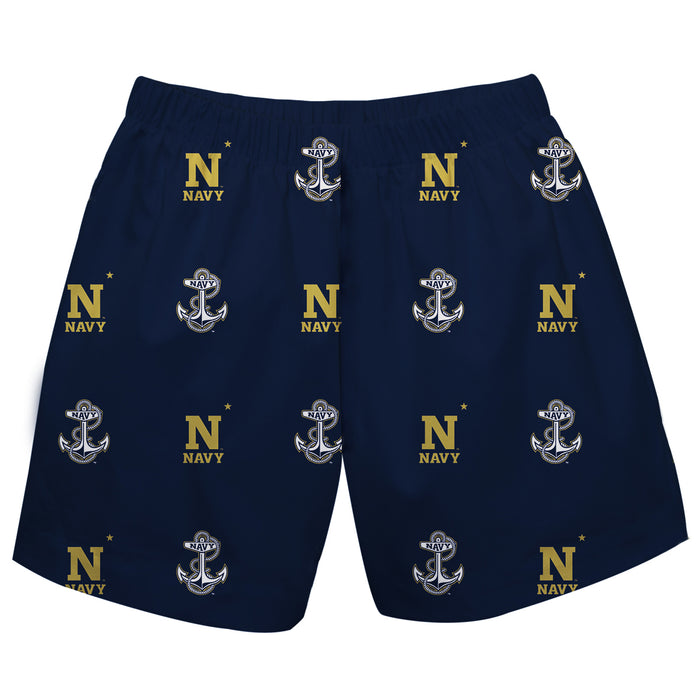 United State Naval Academy Print Navy Blue Short - Vive La Fête - Online Apparel Store