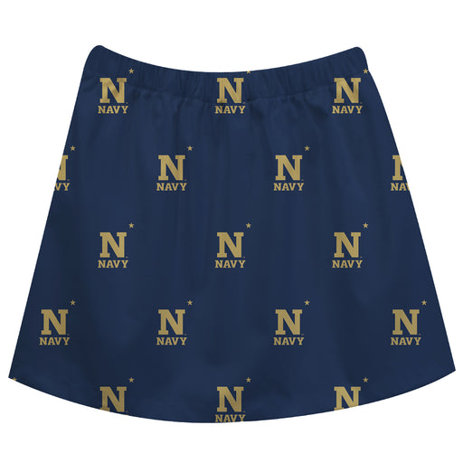 United States Naval Academy Rapeat Logo Navy Skirt - Vive La Fête - Online Apparel Store