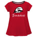 Southern Utah University Thunderbirds Vive La Fete Girls Game Day Short Sleeve Red Top with School Logo and Name - Vive La Fête - Online Apparel Store