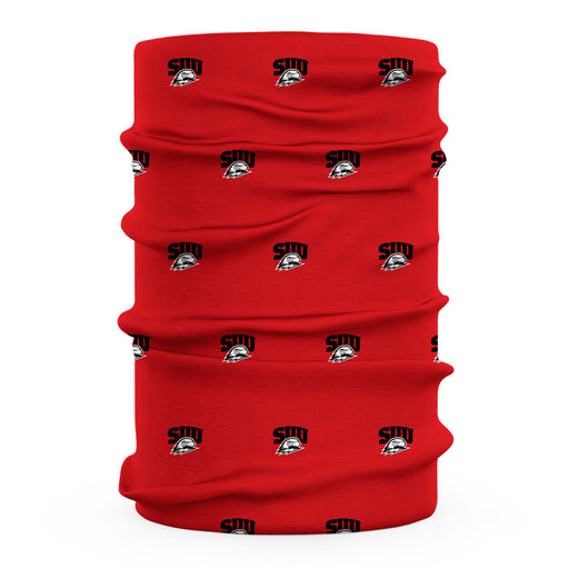 Southern Utah Thunderbirds SUU All Over Logo Game Day Collegiate Face Cover Soft 4-Way Stretch Two Ply Neck Gaiter - Vive La Fête - Online Apparel Store