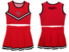 Utah Utes Vive La Fete Game Day Red Sleeveless Cheerleader Set - Vive La Fête - Online Apparel Store