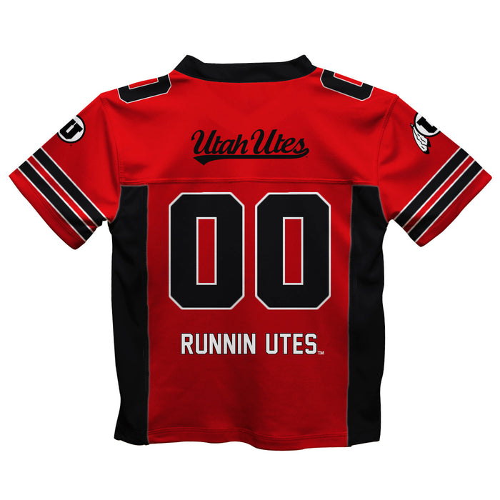 University of Utah Utes Vive La Fete Game Day Red Boys Fashion Football T-Shirt - Vive La Fête - Online Apparel Store