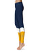 Tennessee Chattanooga MOCS Vive La Fete Game Day Collegiate Ankle Color Block Women Blue Gold Yoga Leggings - Vive La Fête - Online Apparel Store