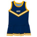 Tennessee Chattanooga Mocs Vive La Fete Game Day Blue Sleeveless Cheerleader Dress