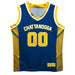 Tennessee Chattanooga Mocs Vive La Fete Game Day Blue Boys Fashion Basketball Top