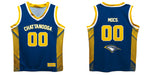 Tennessee Chattanooga Mocs Vive La Fete Game Day Blue Boys Fashion Basketball Top - Vive La Fête - Online Apparel Store