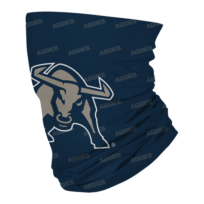Utah State Aggies Neck Gaiter Navy All Over Logo - Vive La Fête - Online Apparel Store
