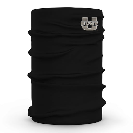 Utah State Aggies Neck Gaiter Solid Black - Vive La Fête - Online Apparel Store