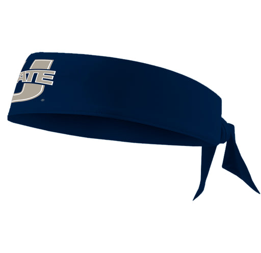 Utah State Aggies Vive La Fete Blue Head Tie Bandana