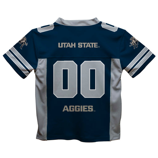Utah State Aggies USU Vive La Fete Game Day Navy Boys Fashion Football T-Shirt - Vive La Fête - Online Apparel Store